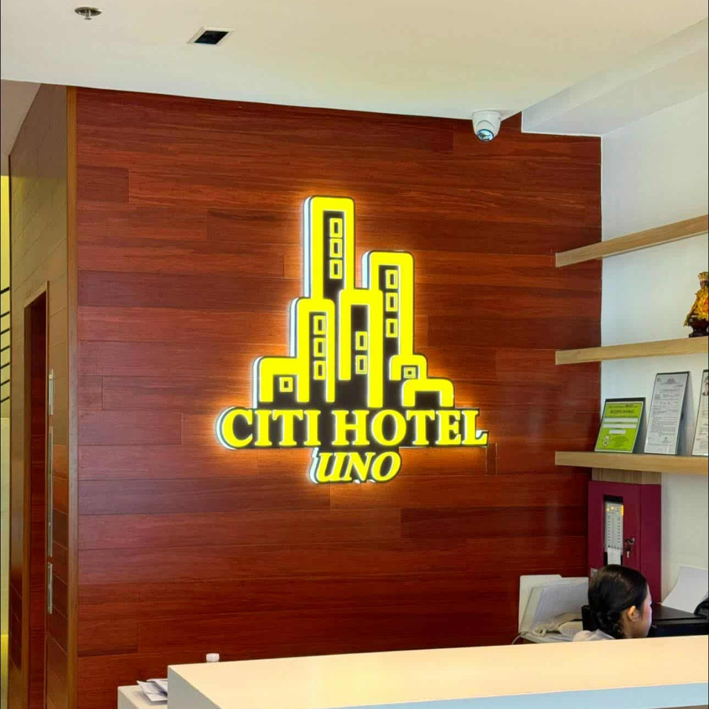 Luxurious poolside view at Citi Hotel Uno