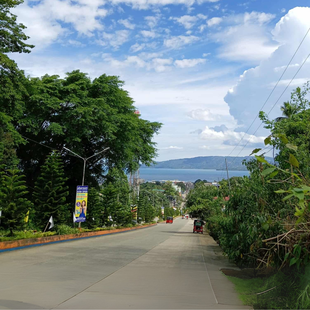 Overlooking view from Yaka Yaka Overlook with lush mountains
