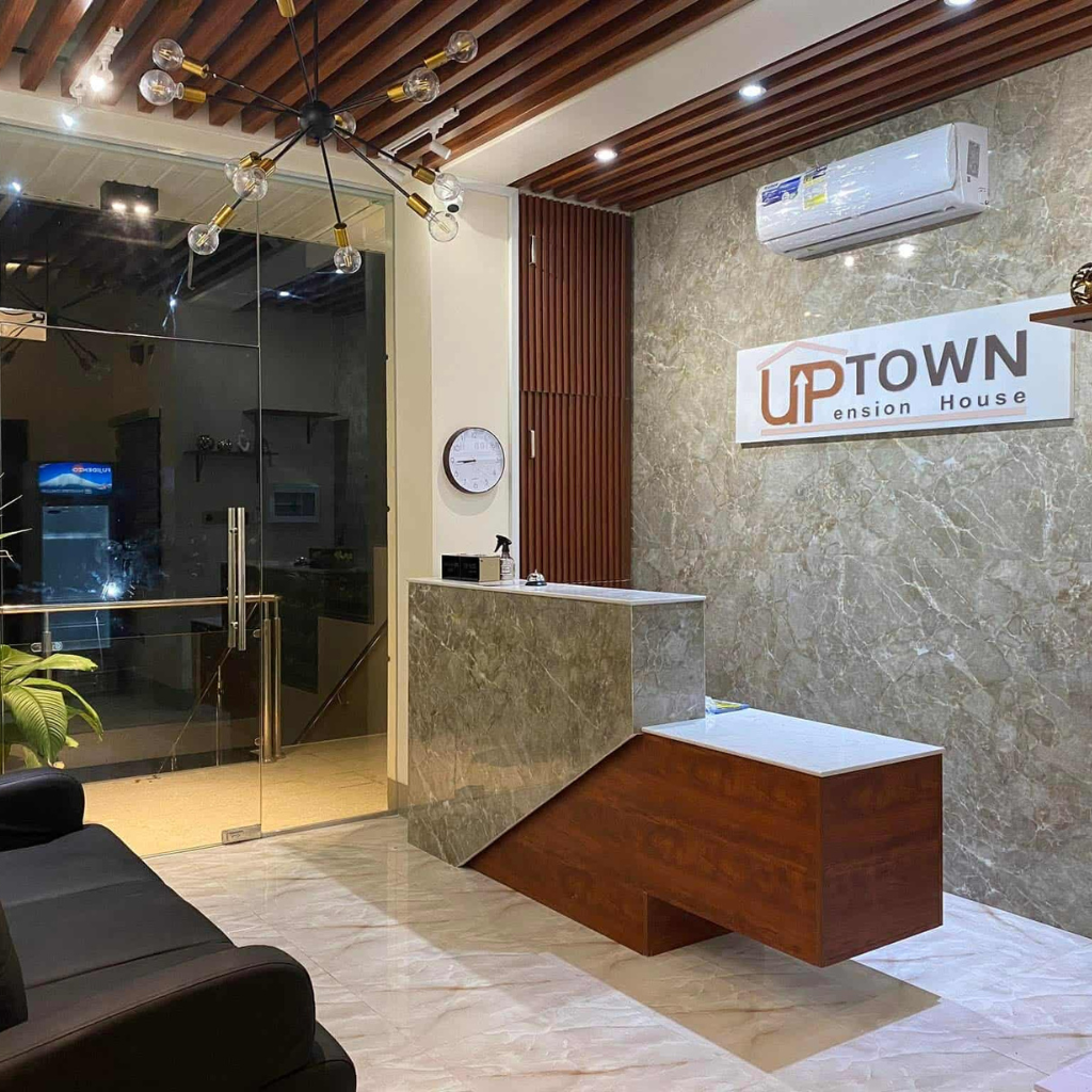 Budget-friendly guesthouse exterior at Uptown Pension House
